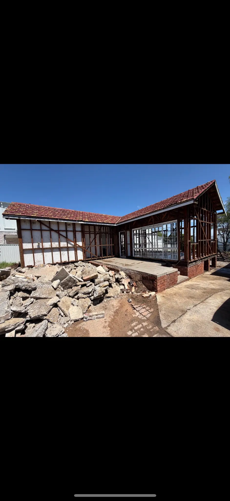 Asbestos removal project